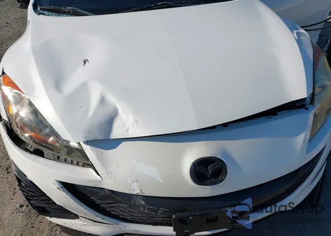 2010 Mazda Mazda3 I Touring z USA, uszkodzony, nr VIN JM1BL1SF9A1333851